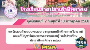 Read more about the article สอบ PISA